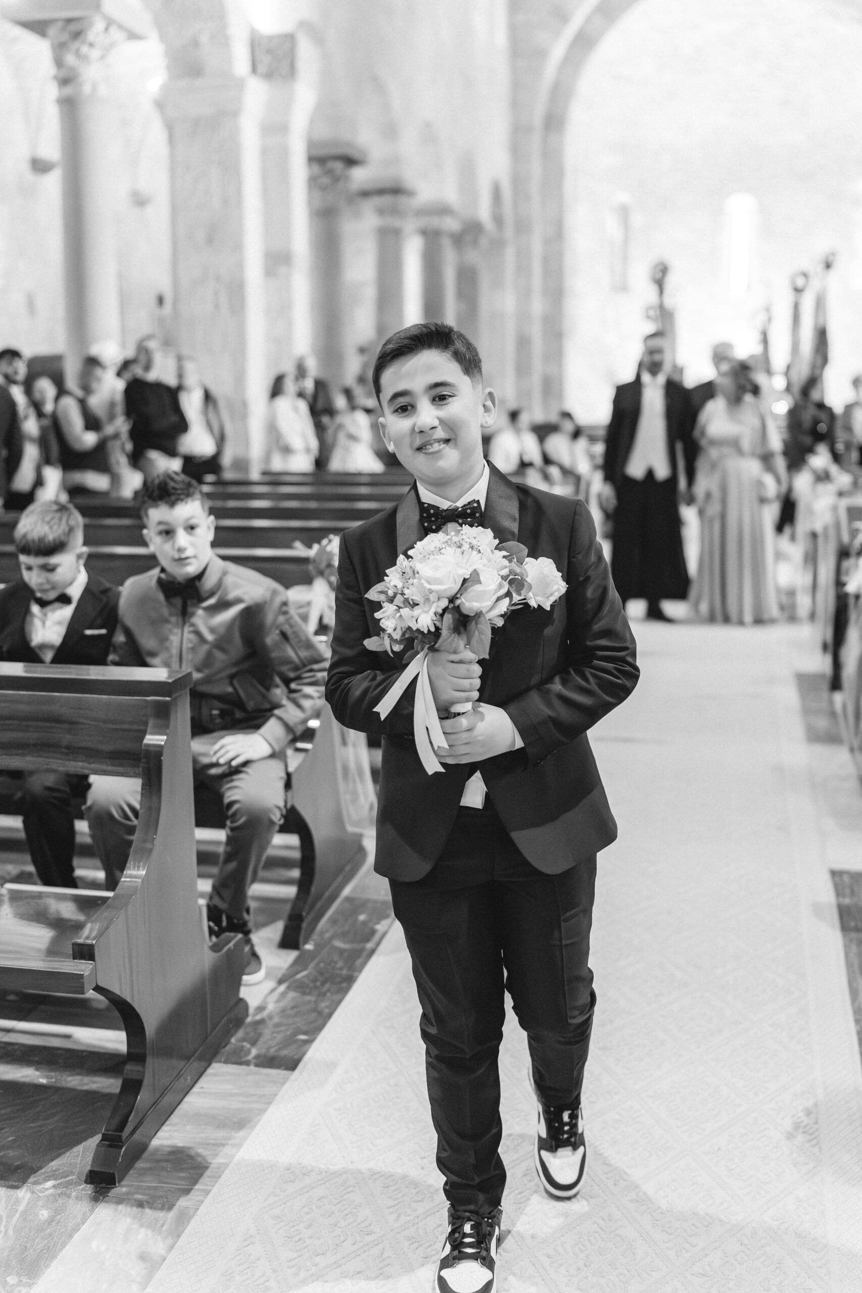 foto figlio sposi matrimonio