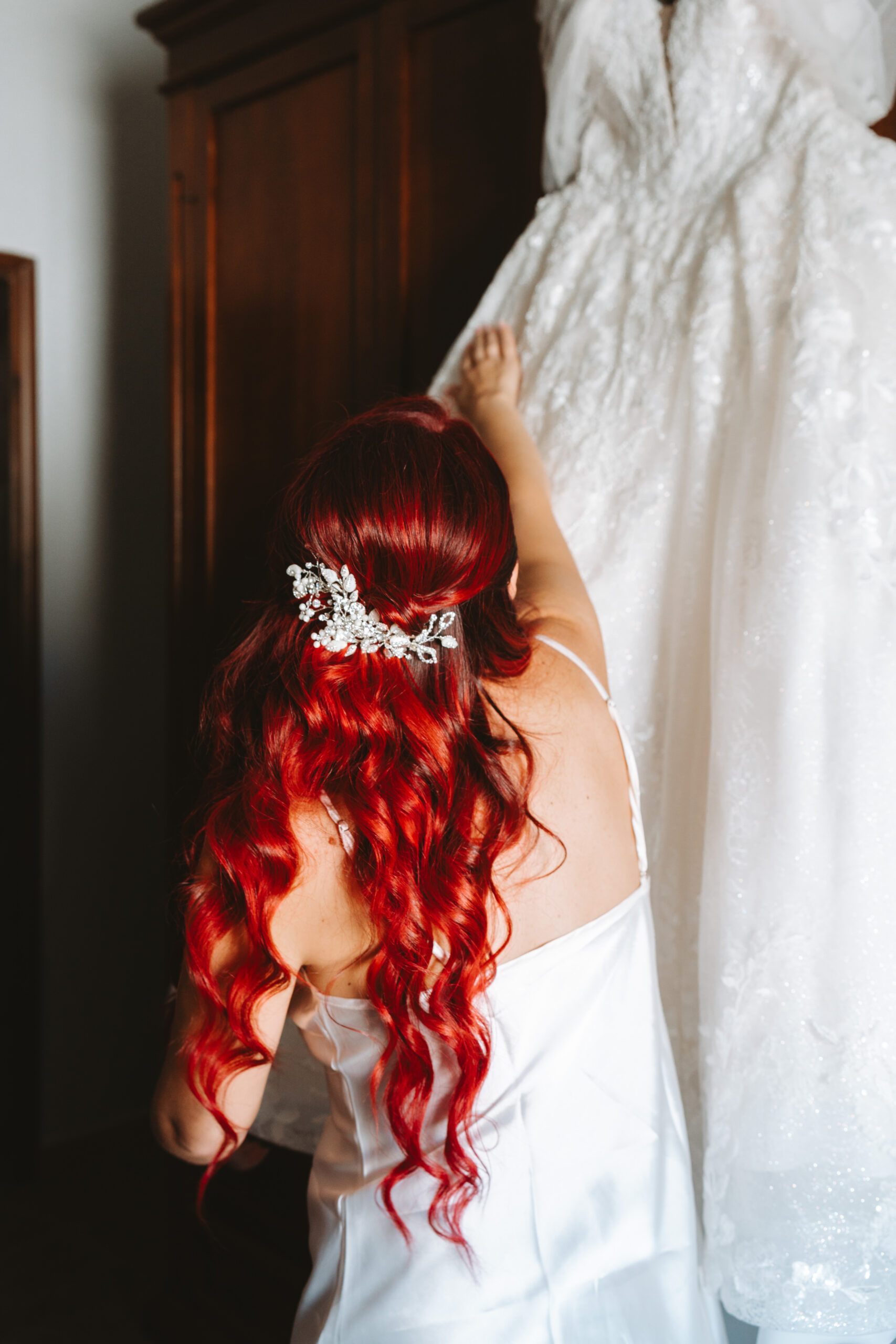 SPOSA CAPELLI ROSSI SARDEGNA