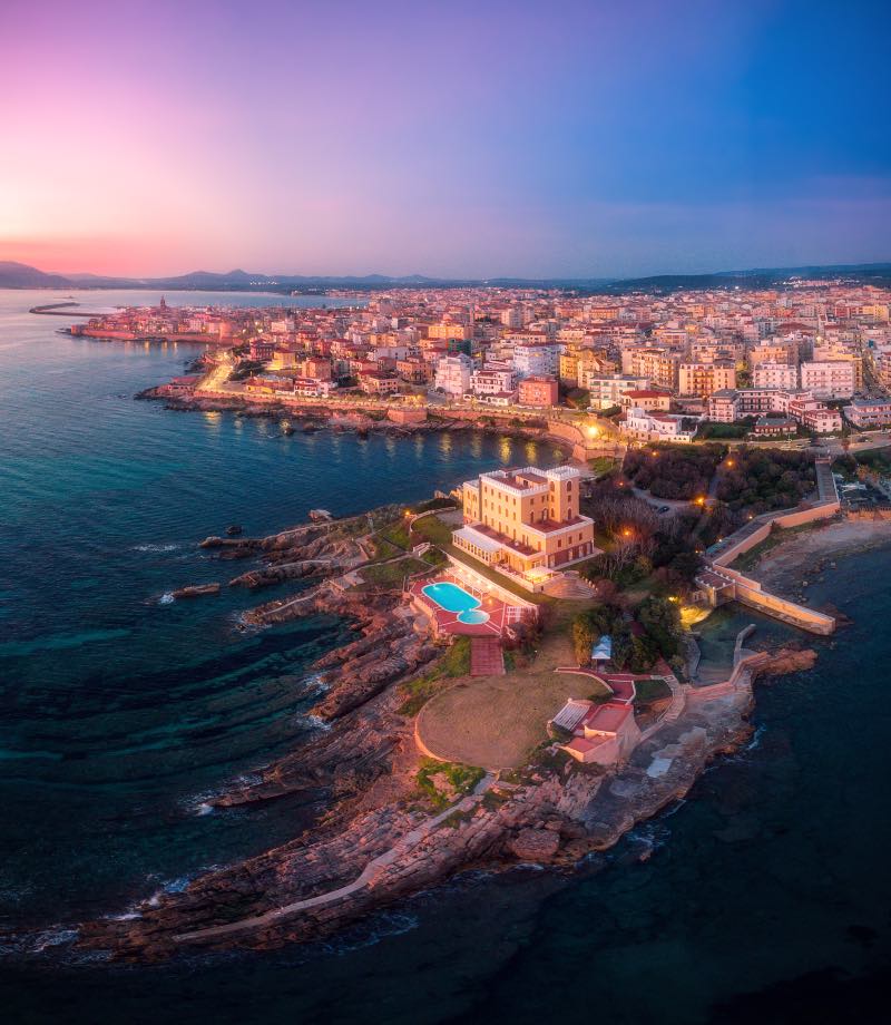 Alghero dall'alto