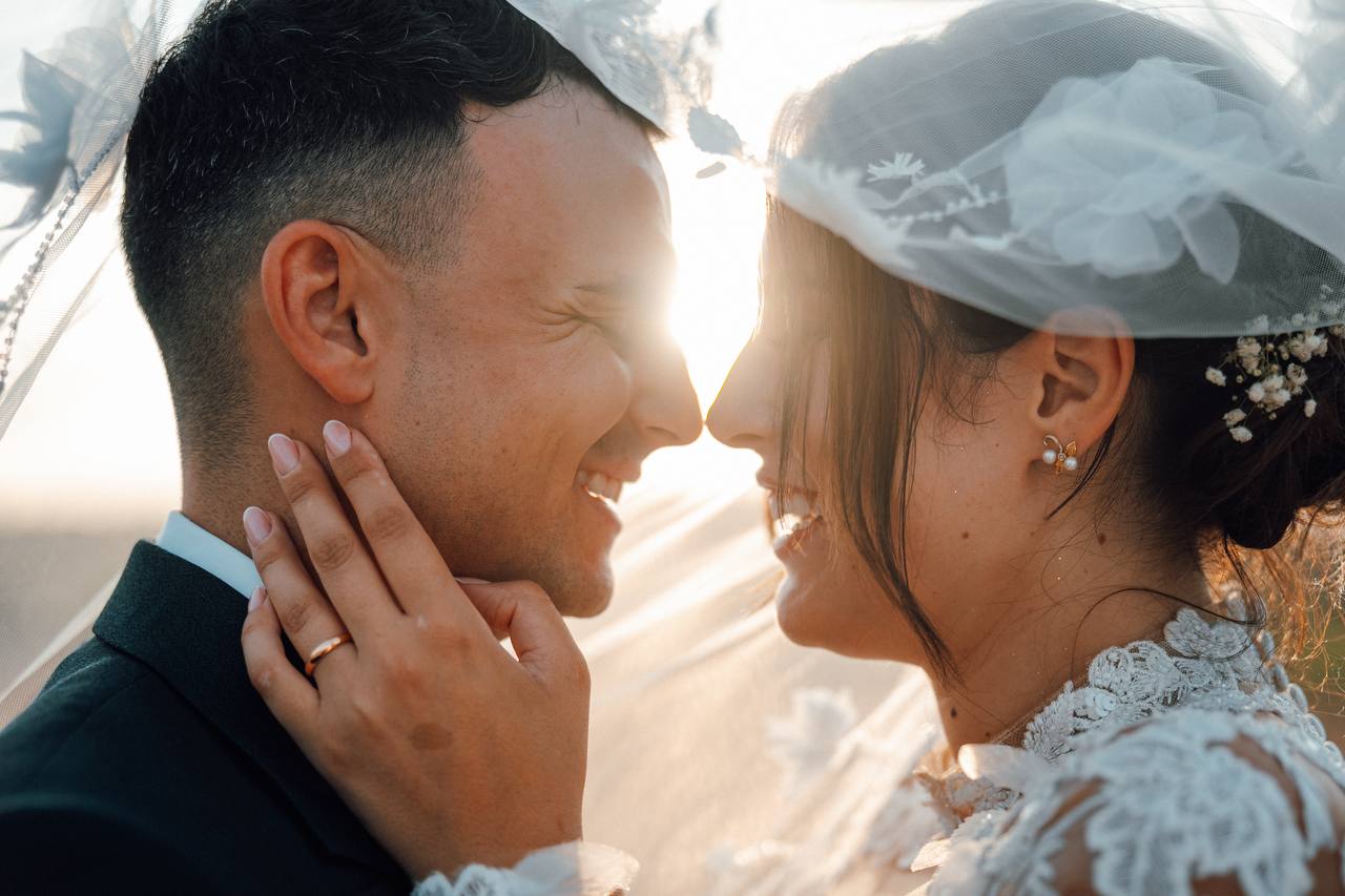 Coppia di sposi matrimonio nord Sardegna