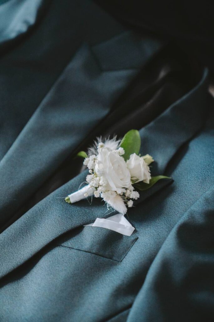 Fiore bianco dello sposo