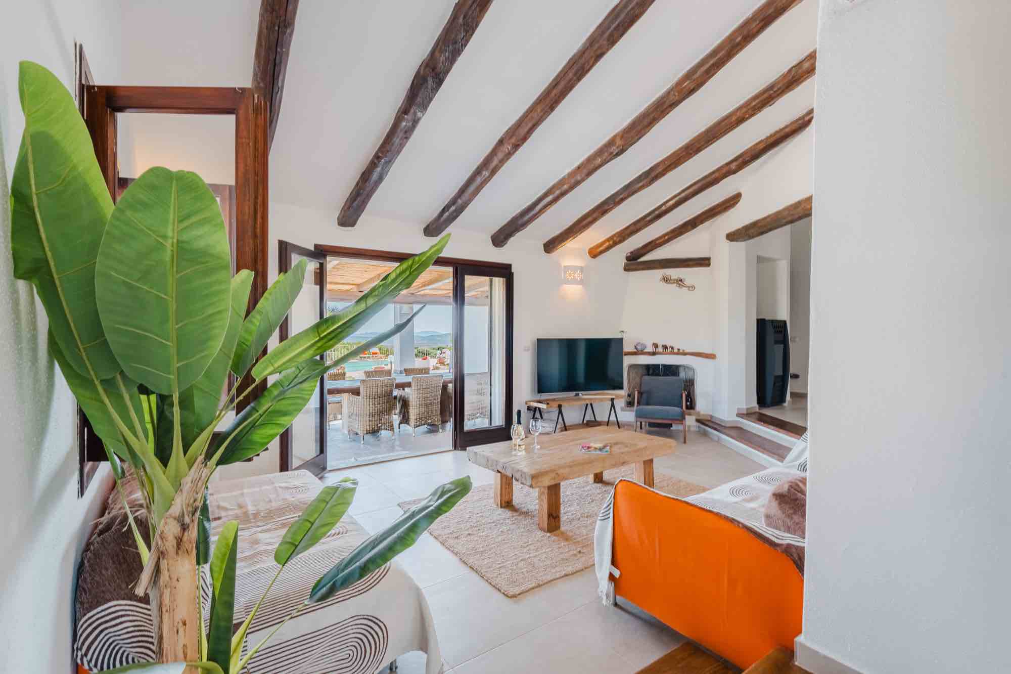 Soggiorno di una villa per vacanze in Sardegna